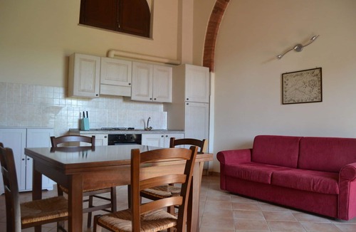 Casalappi Other | Beautiful apartment for 3 guests with A/C, pool, TV and panoramic view