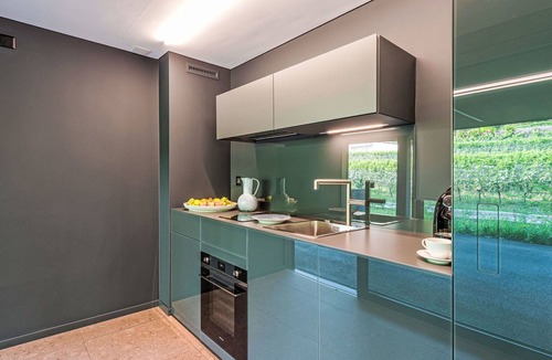 Stabio Apartment | Beautiful apartment for 2 people with A/C, WIFI, TV, balcony and panoramic view