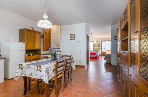 Castellina Marittima Apartment | Beautiful apartment for 10 guests with pool, WIFI, TV, terrace, pets allowed and panoramic view