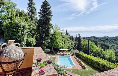 Gambassi Terme Villa | Beautiful private villa for 10 people with A/C, WIFI, private pool, TV, patio and pets allowed