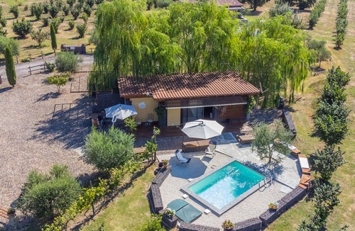 Sutri House | Beautiful private villa for 2 guests with A/C, private pool, WIFI, TV and panoramic view