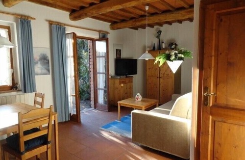 Caldana House | Beautiful stone house in Tuscany with terrace and balcony.
