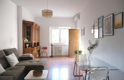 Garbatella Apartment | Bright Apartment with Balcony near Rome Centre & Metro