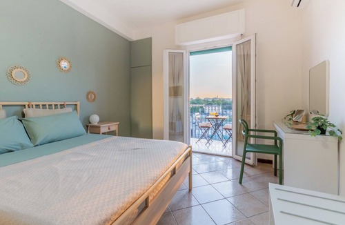 Universita Apartment | Camesena 40 | 2BR Apartment for 4 with Balcony near Tiburtina
