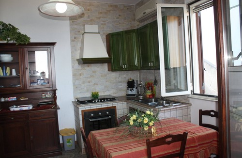 Tricase Apartment | Carrube House, in Andrano offers a terrace and sea views.