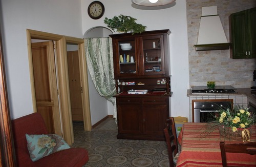 Tricase Apartment | Carrube House, in Andrano offers a terrace and sea views.