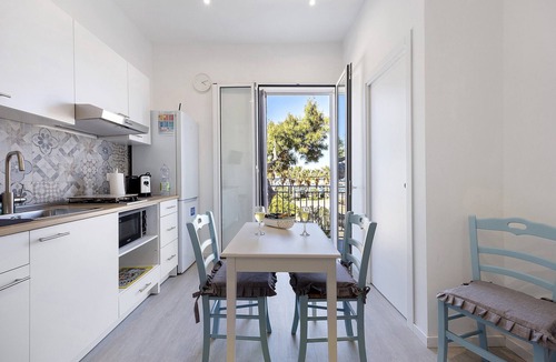 Isola delle Femmine House | Casa Ludovica Primo Piano: Sea View, Wi-Fi, and Air Conditioning