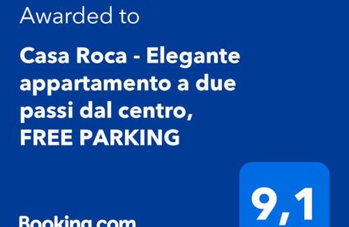 Casa Papa Apartment | Casa Roca - Elegante e ampio appartamento a due passi dal centro, FREE PARKING