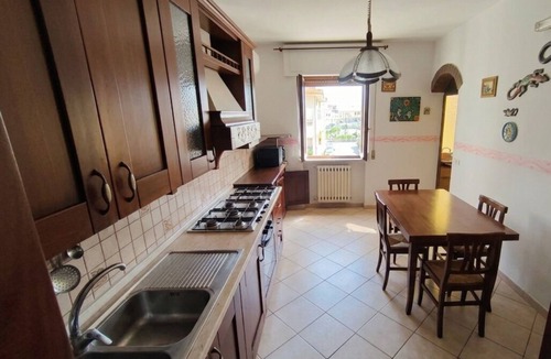 Tropea Apartment | Casa Rosy Tropea: 150sqm of Space and Freshness between Station, downtown and waterfront