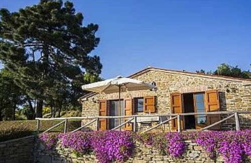 Ferretto House | Casale Contea Il Cipresso with swimming pool and panoramic view