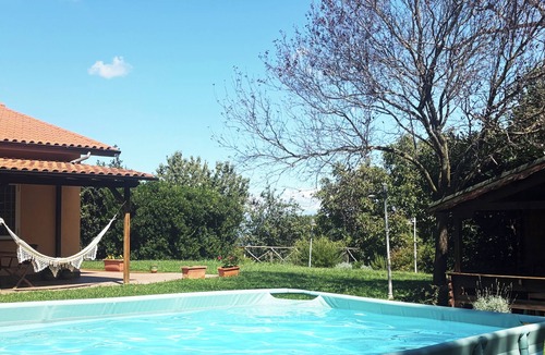 Monterosi Villa | Casale del Sole in the hills of Trevignano: pool and nature 5 min. from the Lake!