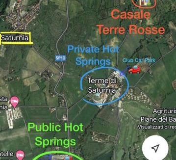 Saturnia Bed & Breakfast | Casale Terre Rosse Garden