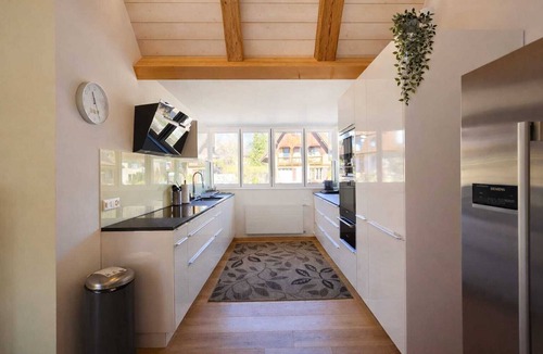 Spiez Apartment | Centrally located, modern Loft w/Lake & Mountain views. Free Parking, Fast wifi