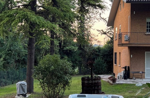 Colbordolo House | Charming Villa with a Hot Tub in a Pine Forest