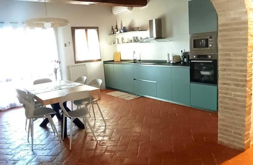 Bollano Apartment | Comfortable Flat in Asciano, air conditioning, garden with gazebo, pool, P