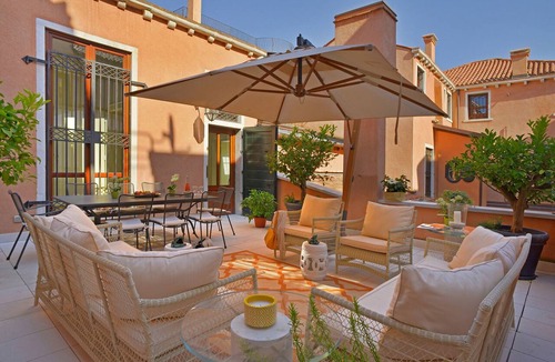 San Marco Apartment | Dreamy Luxury Grand Canal Salute Views Terrace San Marco AC Service Washer Wi