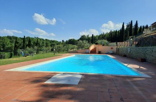 Bucine House | Duplex Tuscan home - view and pool sleeps 4-6