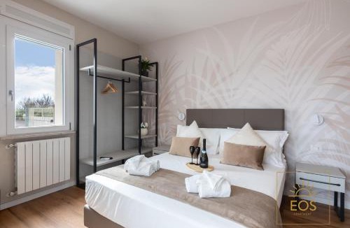 Quartiere XXXV Lido di Castel Fusano Apartment | Eos Apartment - Seaview, pvt terrace, luxury design, A-C