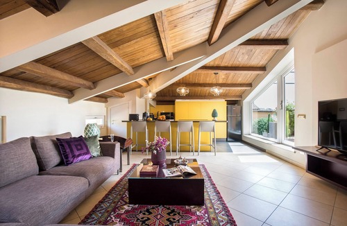 Rione V Ponte Apartment | Exclusive Roman Attic: Between Vatican, Trastevere & Piazza Navona