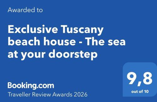 Monte Argentario Apartment | Exclusive Tuscany beach house - The sea at your doorstep