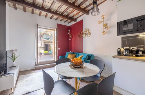 Rione VI Parione Apartment | Flower Terrace – Campo de’ Fiori - Panoramic terrace in the heart of Rome -