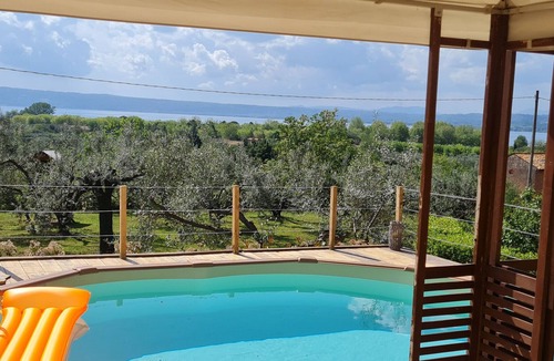 Bolsena Cottage | Giardino Etrusco - with pool and access to private beach