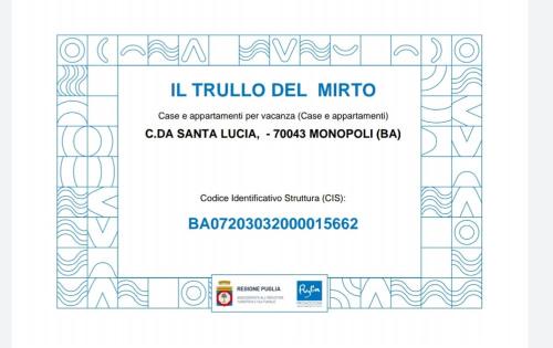 L'Assunta House | Il trullo del Mirto