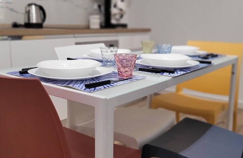 Capaci Apartment | Independent apartment with 2 terraces Kitchen-living room with Laundry-WIFI