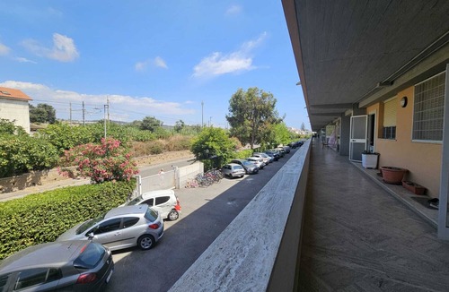 Santa Marinella Apartment | Isabella Apt with Sea View and Private Beach
