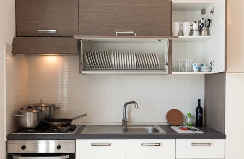Posto Rosso Apartment | Modern apartment "Posto Rosso" with Sea View
