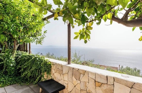 Pogerola House | La Casa del 600 Sea View on the Amalfi Coast, with patio and garden
