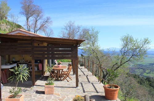 Vetulonia Cottage | LE GUAZZE BONE ROMANTIC COTTAGE WITH SPECTACULAR SEA VIEW VETULONIA