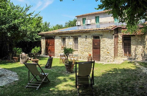 Granarola Apartment | Lovely apartment for 2 guests with A/C, WIFI, pool, TV, patio and pets allowed