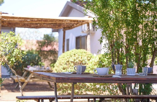 Capalbio House | Lovely apartment in villa for 4 people with pool, WIFI, A/C, TV and patio