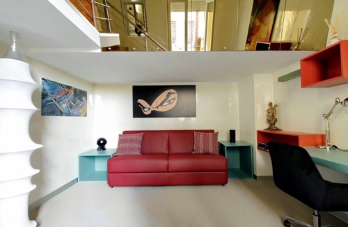 Rione IV Campo Marzio Apartment | MARGUTTA LOFT FOR SMART WORKER