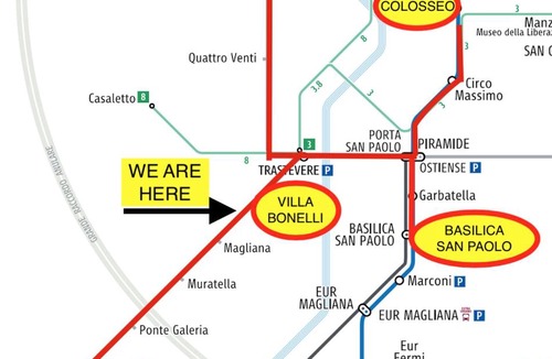 Quartiere XI Portuense Apartment | Michele Lux Lodge - 6 People - Spotless - 3 stops from Vatican, 4 stops from Colosseum