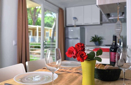 Roccamare House | Mobilehome with air conditioning, pool in a sunny location