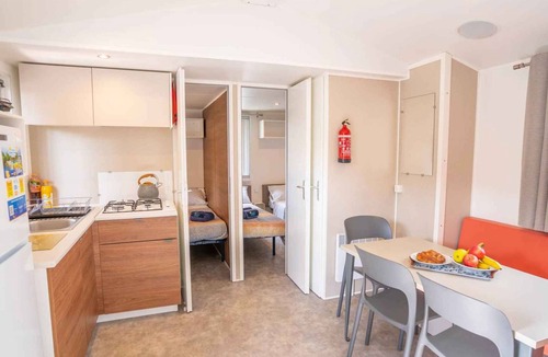 San Vincenzo House | Mobilehome with air conditioning, terrace and pool