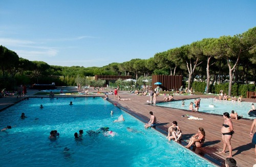 Orbetello House | Mobilhome im Ferienpark mit grosser Poolanlage