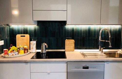 Quartiere XIII Aurelio Apartment | Modern, colourful, big app with Vatican view