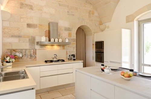 Carpignano Salentino House | Modern Masseria, Heated Pool, Tennis Court, Olive Grove, Puglia. 10 Guests.