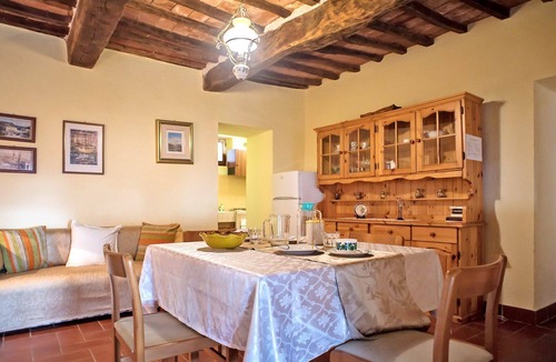 Paciano Villa | Nice apartment in villa for 4 people with pool, WIFI, TV, terrace and pets allowed