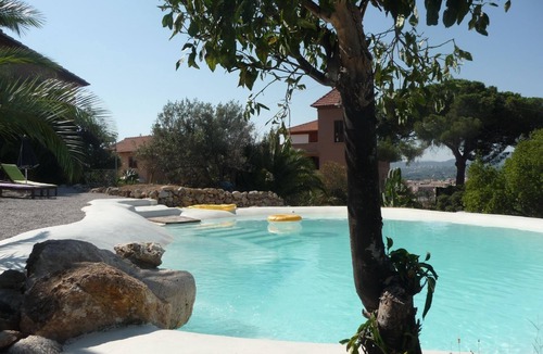 Porticello House | panoramic Manderino suite with park and pool