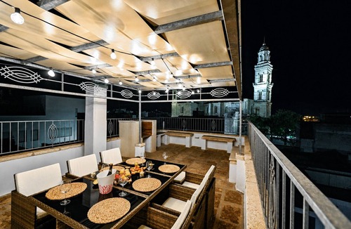 Soleto Apartment | Private estate bell tower view in the heart of the historic center