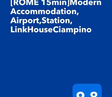 Ciampino Apartment | [ROME 15min]Modern Accommodation, Airport,Station,LinkHouseCiampino