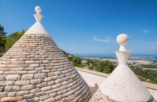 Selva di Fasano Villa | Sea View Trulli Retreat with Panoramic Pool