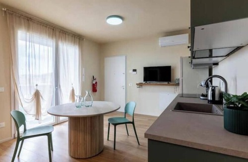 Pisa Apartment | Studio Apartment with Balcony Tower View - New, 900 m from Center