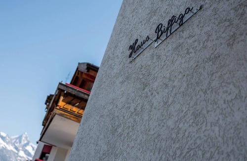 Visperterminen Apartment | Studio Arve Visperterminen - Panoramic view of the Alps