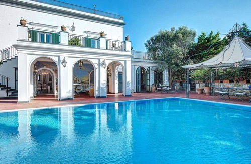 Colli di Fontanelle Villa | Stunning private villa with WIFI, A/C, private pool, TV, patio, panoramic view, close to Sorrento