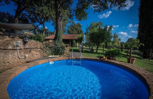 Nepi House | Stunning private villa for 4 people with WIFI, A/C, private pool, TV, patio and panoramic view